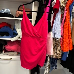 Lovers and friends hot pink mini dress in medium